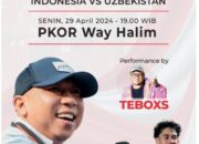 RMD Ajak Warga Lampung Nobar Semifinal Sepak Bola AFC U23