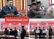 DPRD Lamsel gelar Rapat paripurna Terhadap Ranperda pertanggung jawaban pelaksanaan APBD kab Lamsel TA 2023