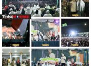 Rangkaian HUT Pesawaran, Bupati Dan Ribuan Masyarakat Pesawaran Bersholawat Bersama