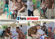 Alzier Nyoblos di Langkapura Bandarlampung