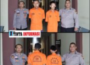 Oknum Satpam dan Pengedar Sabu Ditangkap Petugas Satnarkoba Polres Pringsewu