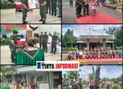 Pastikan Kamtibmas Terwujud Pasca Pemilu, Pangdam II Sriwijaya Kunker ke Makodim 0424 Tanggamus