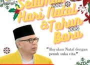 M.Alzier Dianis Thabranie, SE, SH,   Calon DPR – RI Dapil Lampung 1  Mengucapkan Selamat Natal 2022 Dan Tahun Baru 2023, “Semoga Menjadi Momentum Untuk Bangkit Kembali”