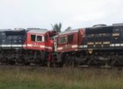 Dua Kereta Api Babaranjang Bertabrakan di Rengas Lampung Tengah, PT KAI: Minta Maaf Atas Ketidaknyamanan