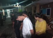 Jajaran Polsek Sukarame Adakan Razia di Kamar Indekos Berhasil Amankan 7 Pasang Muda-mudi Bukan Suami Istri