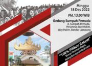 Mencari Sosok Calon Presiden, Barisan Relawan Jokowi  Lampung Segera Gelar Musyawarah Rakyat Indonesia Xl
