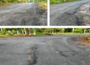 Proyek Hotmix Harapan Jaya Amburadul Asal Jadi, Masyarakat Protes Minta di Gelar Ulang