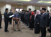 Sekretaris Kabupaten Lampung Selatan Lantik 35 Pejabat