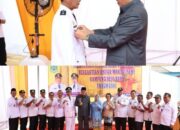Bupati Musa Ahmad Lantik PAW Kakam Rejo Asri Dan Resmikan Jembatan Di Kecamatan Seputih Raman
