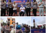 Polresta Bandar Lampung  gelar  Gebyar Operasi Zebra Krakatau 2022