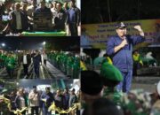Masyarakat Punggur Terima Kado Tahun Baru Berupa Jalan Rigit Beton dari Bupati Musa Ahmad