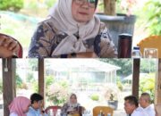 Ketua TP- PKK Mardiana Musa Ahmad Buka Rapat FKWT Berjaya Lamteng 