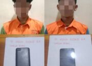 Rampas Handphone, Dua Pemuda Katibung di Ringkus Polsek Katibung