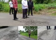 Ketua DPRD Sumarsono Sebut Proyek Dinas PU-BM Lamteng Rp.16,9 M Dikerjakan Asal Asalan