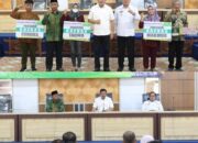Bupati Lampung Tengah Musa Ahmad Hadiri Acara Sosialisasi Pembayaran Zakat dan Zakat Profesi