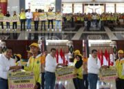 Bupati Lampung Tengah Musa Ahmad Hadiri Acara Tali Asih Peraih Mendali Porprov Ke IX 2022