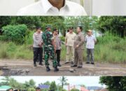 Bupati Lampung Tengah Musa Ahmad Dampingi Gubernur Lampung Arinal Djunaidi Tinjau Kesiapan Jelang Kedatangan Presiden RI Joko Widodo