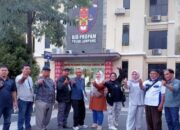 Korban Pengeroyokan Tambang Pasir Ilegal Di Lamtim Resmi Lapor Ke Polda Lampung