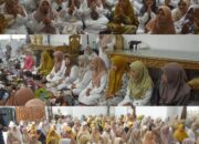 Ketua TP PKK Lampung Tengah Mardiana Musa Ahmad Hadiri Acara Halal Bihalal Muslimat NU dan Pengajian Al Hidayah