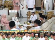 Bupati Lamteng Musa Ahmad Hadiri Pengajian Akbar Yang di Adakan Pemkab Lampung Tengah