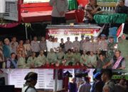 Sat Binmas Polres Lampung Tengah Adakan Lomba Siskamling Bersama Masyarakat