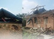 Tiga Kecamatan di Lampung Tengah Porak-poranda di Terjang Angin Puting Beliung