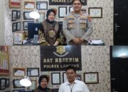 Kunjungan Menteri Sosial RI Tri Rismaharini Ke Mapolres Lamteng Dalam Rangka Mendukung Penyidikan Perkara Kekerasan Seksual Terhadap Anak Dibawah Umur