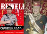 Brigjen Pol Purnawiran Edwar Syah Pernong Sampaikan Pesan pada Kapolsek Terbanggi Besar AKP Edi Qorinas