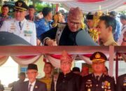 Peringati HUT Kabupaten Pesawaran Ke-16, Alzier Serahkan Piala Pemenang Lomba Desa