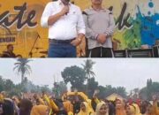 Hadiri Jalan Sehat di Kecamatan Pubian, Bupati Musa Ahmad Mengajak Masyarakat Hidup Sehat, Dengan Sehat Semua Aktivitas Akan Lancar