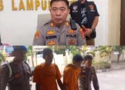 Polsek Terbanggi Besar Berhasil Tangkap Pelaku Curat Biasa Beroperasi di Jalan Lingkar Barat Bumimas