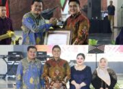 Forkopimda Gelar Acara Pisah Sambut Kapolres Lampung Tengah di Nuwo Balak