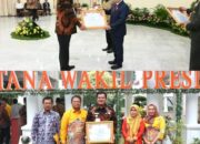 Bupati Musa Ahmad Terima Penghargaan Adhikarya Pratama Pembangunan Pertanian dari Wapres K.H Ma’ruf Amin atas Keberhasilan Peningkatan Produksi Peranian