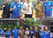 Perbasi Lampung Sparing Basket dengan Atlet PPOP dan atlet Pra PON DKI Jakarta