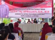 Anggota DPRD Lampung Gelar Sosialisasi Perda Bantuan Hukum