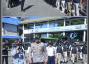 Polda Lampung persiapkan Cipkon Harkamtibmas Kepada Para Pemudik Di Terminal Rajabasa