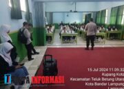 Kapolsek TBU Lakukan Kunjungan ke SMA Taman Siswa Dalam Momen MPLS Siswa Baru.