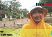 Jalan Penghubung Kampung Buyut Ilir Dan Buyut Utara Kec. Gunung Sugih Lampung Tengah, Rusak Parah Kayak Kubangan Lumpur