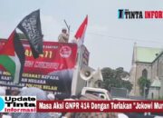 Bundaran Patung Kuda Dipadati Masa Aksi GNPR 414 Dengan Teriakan “Jokowi Mundur”,  Dianggap Gagal Mensejahterakan Rakyat