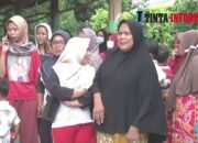 Puluhan Kader Partai PAN Lampung Tengah, Berbagi Berkah Dengan Masyarakat Di Kampung Kota Gajah