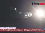 Patroli Roling Kota Antisipasi Gangguan Kamtibmas