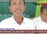 Heboh !!! Kepala Inspektorat Lampung Timur Dan Jajaranya, Mengadakan Pertemuan 10 Kepala Desa Se Kecamatan Way Jepara