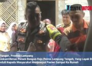 Sosok Babinkamtibmas Polsek Bangun Rejo Yang Layak Ditiru Sangat Perduli Kepada Masyarakat Menjemput Pasien Sampai Ke Rumah