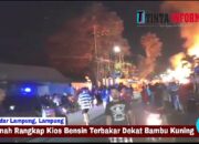 Rumah Rangkap Kios Bensin Terbakar Dekat Bambukuning