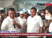 Gubernur Lampung Arinal Junaidi, Resmikan Layanan Eksekutif RSUD Abdul Moeloek