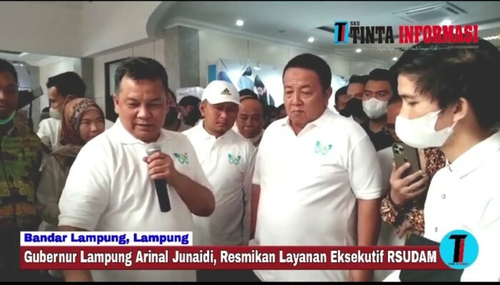 Gubernur Lampung Arinal Junaidi, Resmikan Layanan Eksekutif RSUD Abdul Moeloek