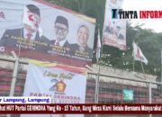 Jalan Sehat HUT Partai GERINDRA Yang Ke – 15 Tahun, Bang Mirza Kami Selalu Bersama Masyarakat