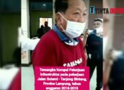 Empat Tersangka Rugikan Negara Rp. 29,2 Miliar Korupsi Proyek Jalan Sutami Tanjung Bintang Sribawono  Di Tahan Polda Lampung