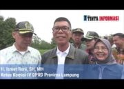 Komisi IV DPRD Provinsi Lampung Inspeksi Mendadak Ke Jembatan Way Billu Lampung Tengah