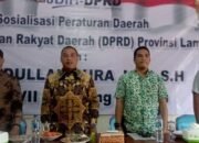 Anggota DPRD Provinsi Lampung, Abdullah Surajaya,  Sosialisasikan Peraturan Daerah (SOSPER) No 1 Tahun 2016